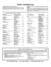 MTD 310-180-000 310-181-000 21-Inch Snow Blower Maintenance Manual page 16