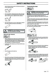 Husqvarna 365 372XP Chainsaw Owners Manual, 2002,2003,2004 page 13
