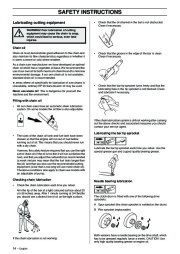 Husqvarna 365 372XP Chainsaw Owners Manual, 2002,2003,2004 page 14