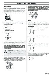 Husqvarna 365 372XP Chainsaw Owners Manual, 2002,2003,2004 page 21