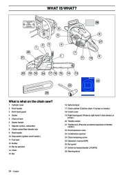 Husqvarna 365 372XP Chainsaw Owners Manual, 2002,2003,2004 page 24