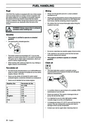 Husqvarna 365 372XP Chainsaw Owners Manual, 2002,2003,2004 page 26