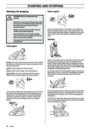 Husqvarna 365 372XP Chainsaw Owners Manual, 2002,2003,2004 page 28