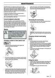 Husqvarna 365 372XP Chainsaw Owners Manual, 2002,2003,2004 page 31