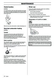 Husqvarna 365 372XP Chainsaw Owners Manual, 2002,2003,2004 page 34