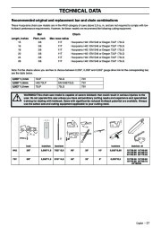 Husqvarna 365 372XP Chainsaw Owners Manual, 2002,2003,2004 page 37