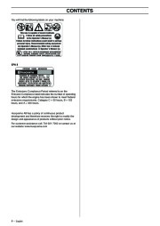 Husqvarna 365 372XP Chainsaw Owners Manual, 2002,2003,2004 page 4