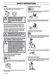 Husqvarna 365 372XP Chainsaw Owners Manual, 2002,2003,2004 page 8