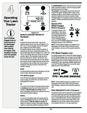 MTD Yard Man 614 Hydrostatic Tractor Lawn Mower Owners Manual page 14