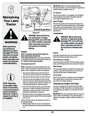 MTD Yard Man 614 Hydrostatic Tractor Lawn Mower Owners Manual page 22