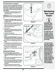 MTD Yard Man 614 Hydrostatic Tractor Lawn Mower Owners Manual page 23