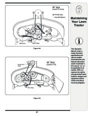 MTD Yard Man 614 Hydrostatic Tractor Lawn Mower Owners Manual page 27