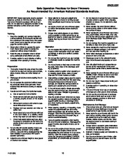 Murray 629104X5A Snow Blower Owners Manual page 10