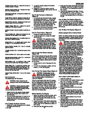 Murray 629104X5A Snow Blower Owners Manual page 12