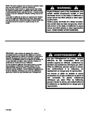 Murray 629104X5A Snow Blower Owners Manual page 2