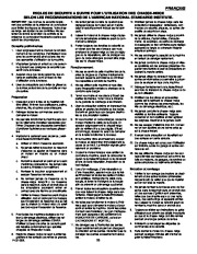 Murray 629104X5A Snow Blower Owners Manual page 20