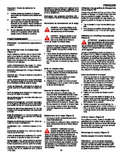 Murray 629104X5A Snow Blower Owners Manual page 22