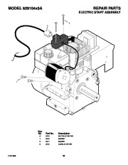 Murray 629104X5A Snow Blower Owners Manual page 30