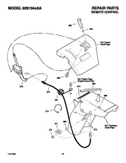 Murray 629104X5A Snow Blower Owners Manual page 42