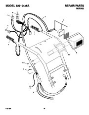 Murray 629104X5A Snow Blower Owners Manual page 46