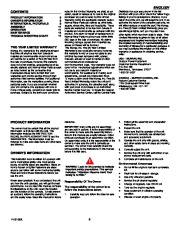 Murray 629104X5A Snow Blower Owners Manual page 8
