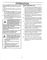 Craftsman 536.886811 Craftsman 26-Inch Snow Thrower Owners Manual page 14