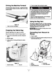 Toro 62925 5.5 hp Lawn Vacuum Owners Manual, 2001 page 11