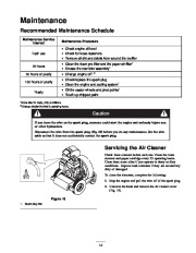 Toro 62925 5.5 hp Lawn Vacuum Owners Manual, 2001 page 13