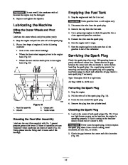 Toro 62925 5.5 hp Lawn Vacuum Owners Manual, 2001 page 15