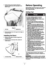 Toro 62925 5.5 hp Lawn Vacuum Owners Manual, 2001 page 8