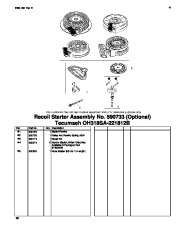 Toro 38650 Toro Power Max 1128 OXE Snowthrower Parts Catalog, 2007 page 20