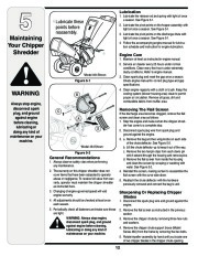 MTD 450 460 Series Vacuum Chipper Shredder Owners Manual page 12