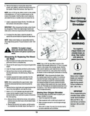 MTD 450 460 Series Vacuum Chipper Shredder Owners Manual page 13