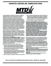 MTD 450 460 Series Vacuum Chipper Shredder Owners Manual page 36