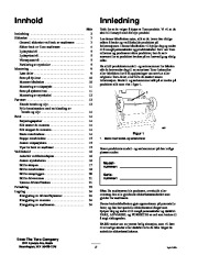 Toro 38428, 38429, 38441, 38442 Toro CCR 2450 and 3650 Snowthrower Eiere Manual, 2001 page 2