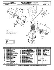 Poulan Pro Owners Manual, 2009 page 2