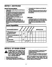 MTD White Outdoor SB45 SB55 Snow Blower Owners Manual page 11