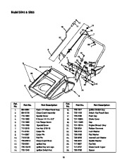 MTD White Outdoor SB45 SB55 Snow Blower Owners Manual page 16