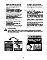 MTD White Outdoor SB45 SB55 Snow Blower Owners Manual page 4