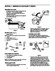 MTD White Outdoor SB45 SB55 Snow Blower Owners Manual page 5