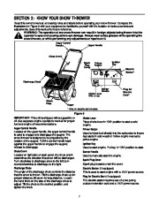 MTD White Outdoor SB45 SB55 Snow Blower Owners Manual page 7