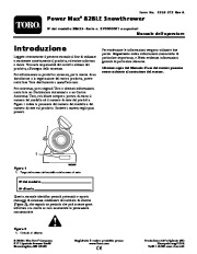 Toro 38635 Manuale Utente, 2007 page 1