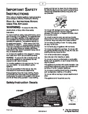 Toro 51573 Rake and Vac Blower Owners Manual, 2001, 2002, 2003, 2004 page 2