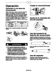 Toro 51587 Super Blower Vac Manual del Propietario, 2000, 2001 page 5