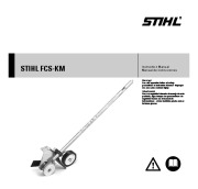 STIHL FCS KM Straight Edger Owners Manual page 1