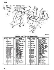 Toro 38079, 38087 and 38559 Toro  924 Power Shift Snowthrower Parts Catalog, 2001 page 10