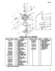 Toro 38079, 38087 and 38559 Toro  924 Power Shift Snowthrower Parts Catalog, 2001 page 15