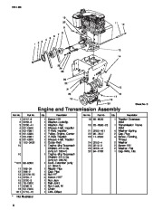 Toro 38079, 38087 and 38559 Toro  924 Power Shift Snowthrower Parts Catalog, 2001 page 6