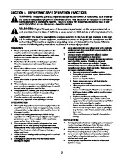 MTD 190-627 600 Series 42-Inch Snow Blower Owners Manual page 3