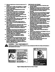 MTD 190-627 600 Series 42-Inch Snow Blower Owners Manual page 4